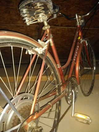 vintage schwinn suburban 10speed bicycle all,  almost 4