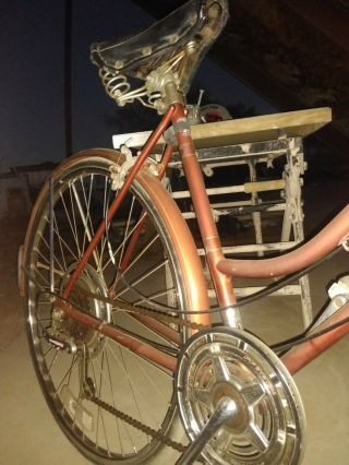 vintage schwinn suburban 10speed bicycle all,  almost 5