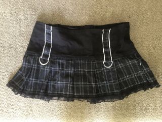 Vintage Tripp Nyc Plaid Skirt 90s 00s