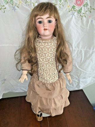 Antique German Dep Handwerck Halbig 109 - 12 N Doll 25 "
