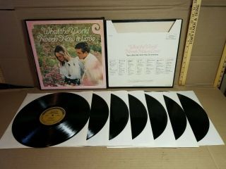 Terry Baxter And His Orchestra What The World Needs Now Is Love 7 Lp Box Set