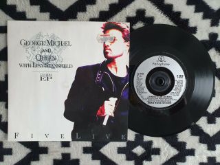 George Michael & Queen With Lisa Stansfield - Five Live Orig Uk Parlophone Ep