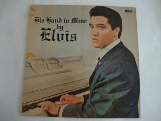 Elvis Presley Lp His Hand In Mine (green Label) (rca Ints - 5105,  Uk)