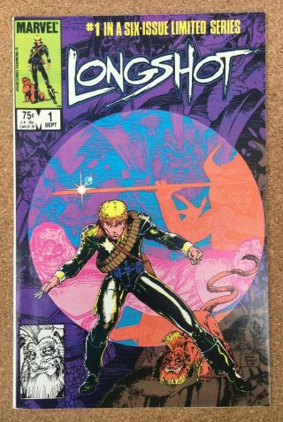 1985 Marvel Longshot 1 Mini Series Comic - 1st Appearance Nm