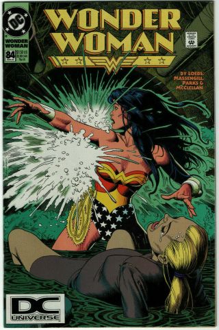 Wonder Woman Vol.  2 84 1993 Dc Universe Variant 2nd Print Bolland Cover Nm