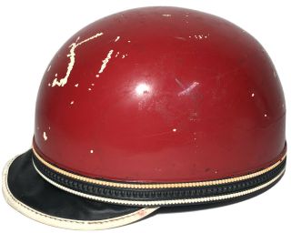 1950’s Italian Vintage Agv Valenza Motorcycle Scooter Vespa Helmet Chin Strap