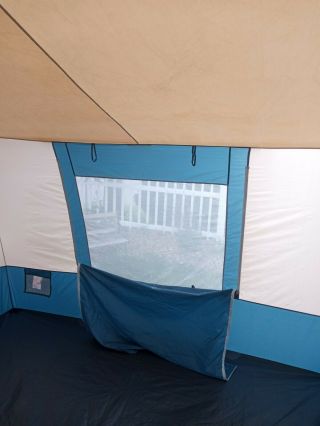 Vtg Coleman Holiday Tent Model COL - 1290 12×9 CABIN Tent VGC 4