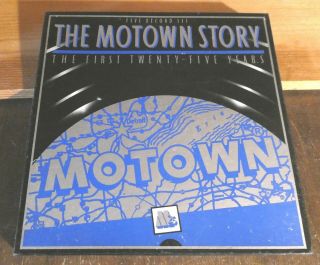 Various ‎– The Motown Story: The First 25 Years 5 - Lp Box Set 1984 Motown Zl72137