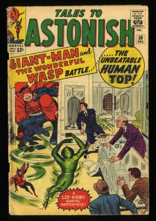 Tales To Astonish 50 Gd/vg 3.  0