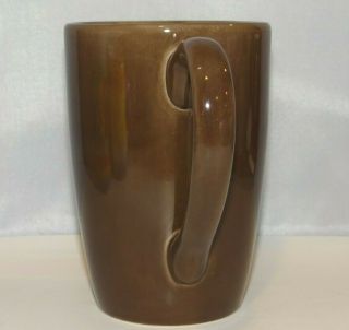 Target HOME AMERICAN SIMPLICITY Brown Latte Coffee Mug Tea Cup 16oz. 3