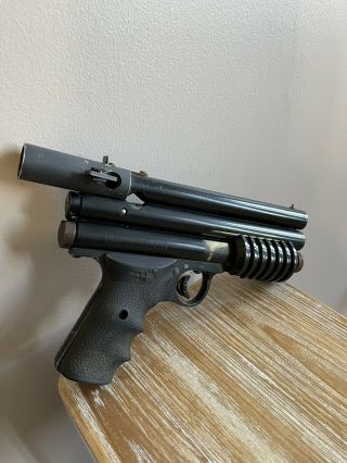 Vintage Sheridan Pgp Pump Paintball Marker With Upgrades/extras -
