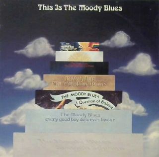 This Is The Moody Blues Mb.  1/2 1st Press Uk Vinyl 2lp Ex,  /ex,