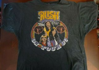 Rush 1980 Tour T - Shirt Black 80 