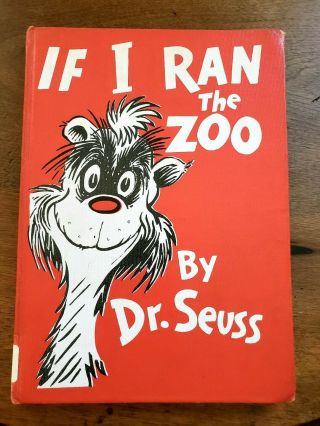 If The Zoo I Ran,  Red Nose On Cover,  Some Markings,  Good Vintage.