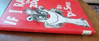 If the Zoo I Ran,  Red Nose on Cover,  some markings,  good vintage. 3