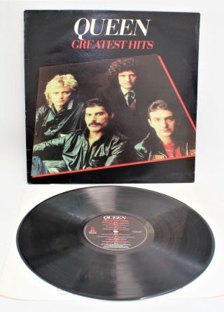 Queen (freddie Mercury) ‘greatest Hits’ 1981 Vinyl Lp A2/b1 - W51