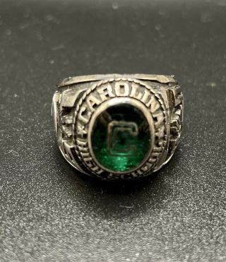 Vintage 1980 Balfour Quasar Plus High School Emerald Class Ring See Pictures