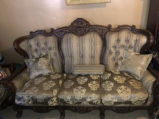 Vintage Living Room Set - Couch,  Loveseat,  Chair