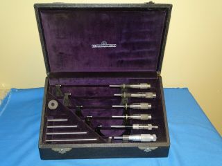 Vintage Brown & Sharpe Micrometer Set,  0 - 6 "