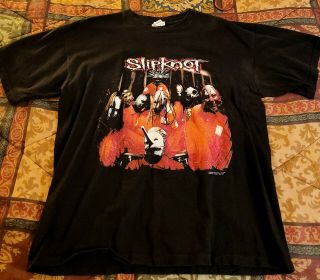 Vintage Slipknot Shirt Authentic 1999 Blue Grape Size Xl