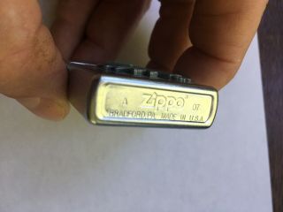 1991 ? Indian Chief Head Chrome Zippo Lighter - 2