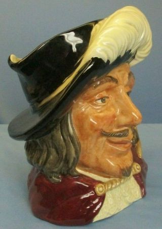 Royal Doulton Porthos Vintage Toby Character Mug Jug Pitcher 3 - Musketeers D6440
