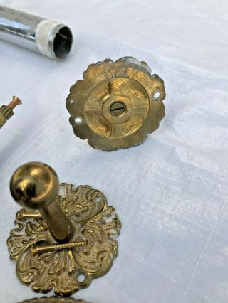 Vintage Sherle Wagner style gold plated deck mount faucet with handles,  other 6