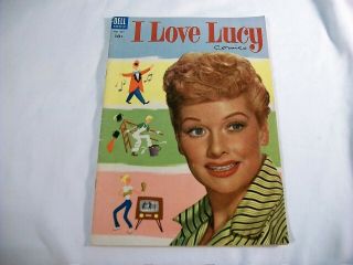 Golden Age Comic Book,  Dell Four Color 535,  First I Love Lucy Comic,  1954
