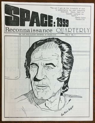 Space: 1999 Reconnaissance Quarterly Newsletter Set Ed.  By T.  Wynn C1983