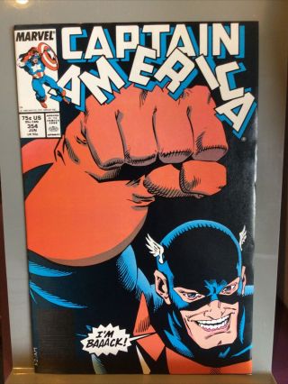 Captain America 354 1st Appearance John Walker As Us Agent Marvel Hg 1989