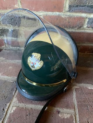 Vtg Xl Los Angeles California Sheriff Dept Motorcycle Helmet Police L.  A.  County