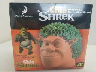 & Shrek Chia Pet Handmade Decorative Planter By Joseph Enterprises