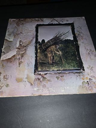 Led Zeppelin Zoso Or 4 Or Iv Vinyl Record Album Atlantic Label Sd 19129 1971