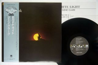 Gene Clark White Light A&m C19y4005 Japan Obi Vinyl Lp