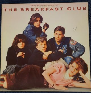 The Breakfast Club - Motion Picture Soundtrack - Vinyl Lp A&m Sp5045 Ex/ex