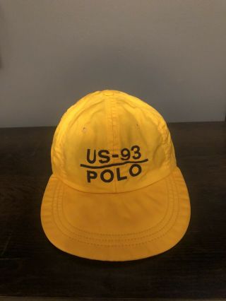 Vtg 90s Polo Ralph Lauren Us - 93 Nylon Hat