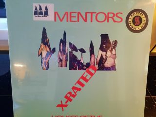 Mentors " Houses Of The Horny " Lp Purple Wax