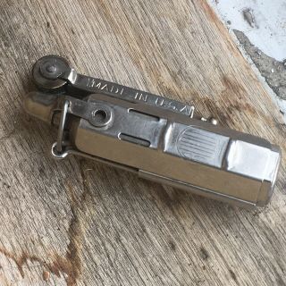 Vintage Trench Cigarette Lighter - JMCO - IMCO - Buddy - Made In USA - 2.  5 