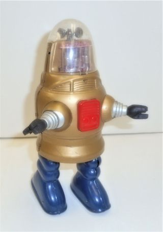 8.  25 " Vintage Tin Battery Operated Forbidden Planet Robby The Robot