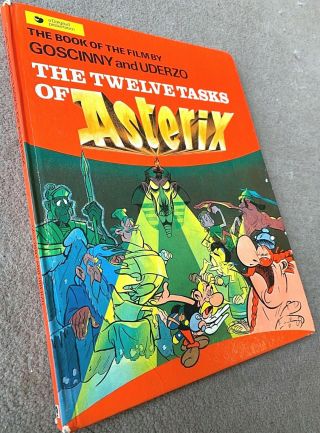 The Twelve Tasks Of Asterix 1978 1st Uk Edition Dargaud Hardback Book Eo