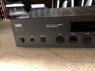 NAD 7225PE Power Envelope AM/FM Stereo Receiver Tuner Digital Vintage 3