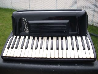 Antique Vintage Crucianelli Accordian Manufactured In Italy