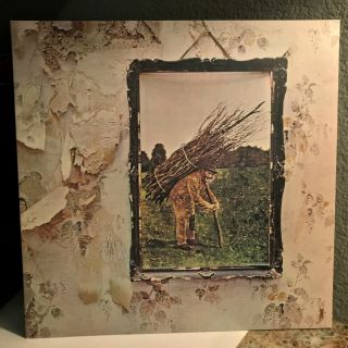 Led Zeppelin - Iv Zoso (180g Remastered) - 12 " Vinyl Record Lp - Vg,