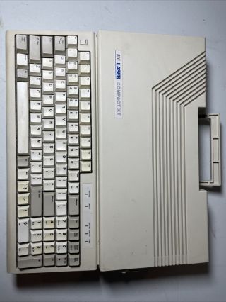 Vintage Laser Compact Xt Personal Computer Without Power Supply