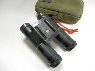 Vintage Leupold Gold Ring 9 X 25 Compact Binoculars With Case In