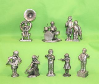 Vintage Michael Ricker Pewter Figurines Children 