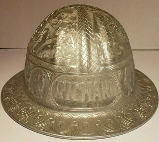 Vintage Mcdonald Hat - Standard Mine Safety Appliances Co Egypt Engraved Hard Hat