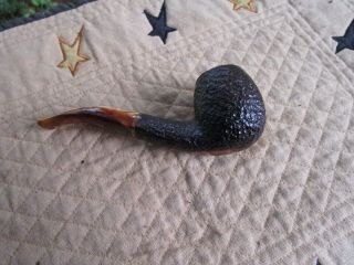 Vintage Smoking Tobacco Pipe Roma Lucite Italy Estate Find 17