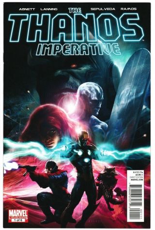 The Thanos Imperative 1 - 4 & 6,  Devastation (2010 Marvel) No 5 Vf To Nm
