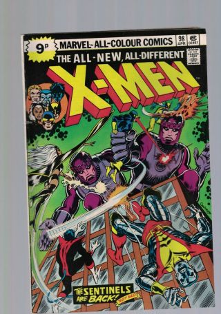 Marvel Comics The X - Men Vol.  1 No.  98 Apr 1976 1st App Amanda Sefton